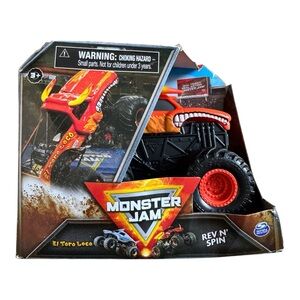 Monster Jam El Toro Loco Rev N’ Spin Truck Spin‎ Master #6044990